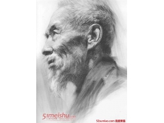 魯迅美術學院素描頭像作品欣賞