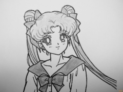 美少女戰士素描畫欣賞