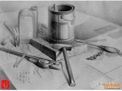 寫實派大師素描作品欣賞